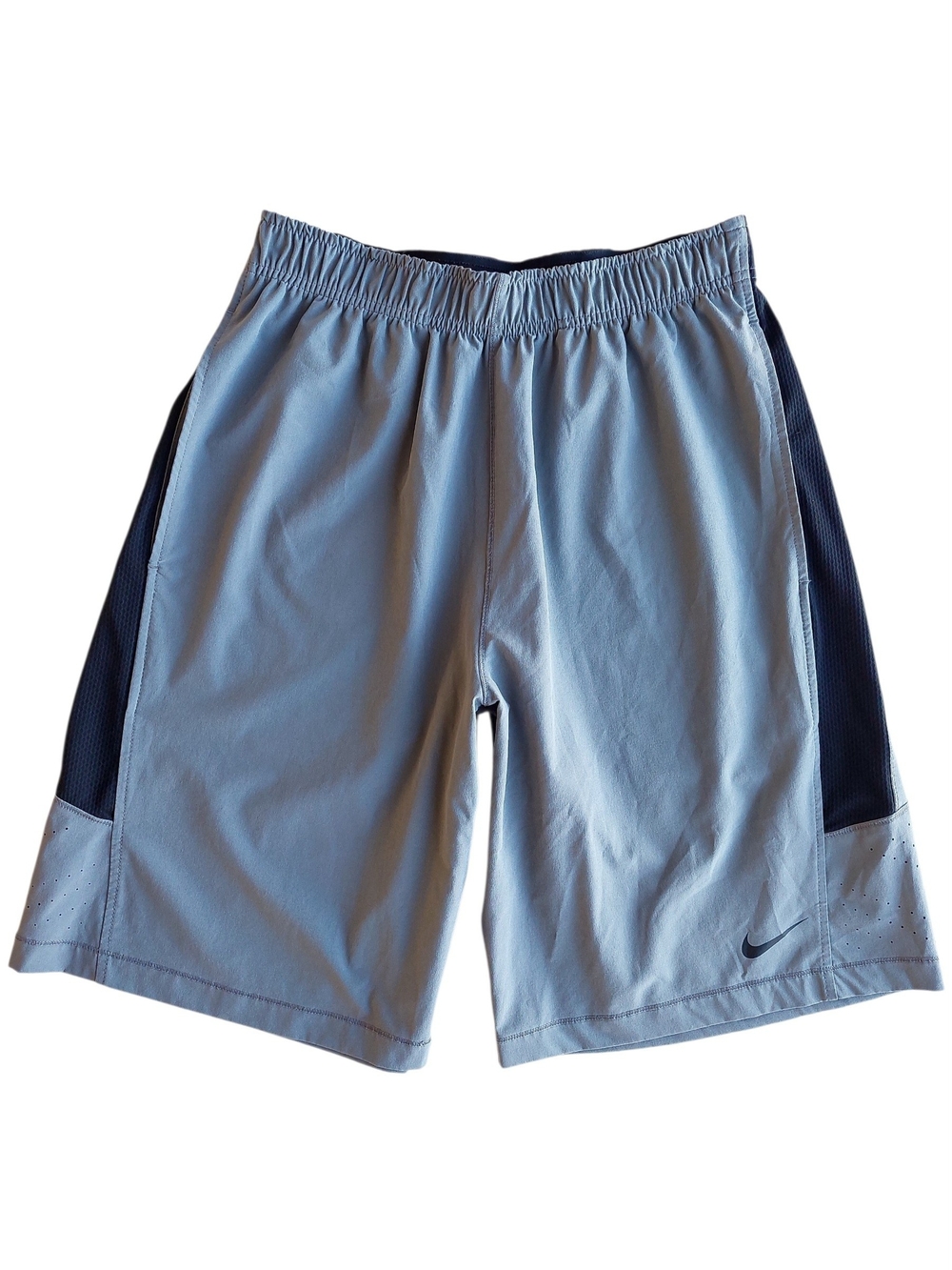 Nike Basketball Shorts Men’s M Athletic Running Gym Active Sport Light Gray